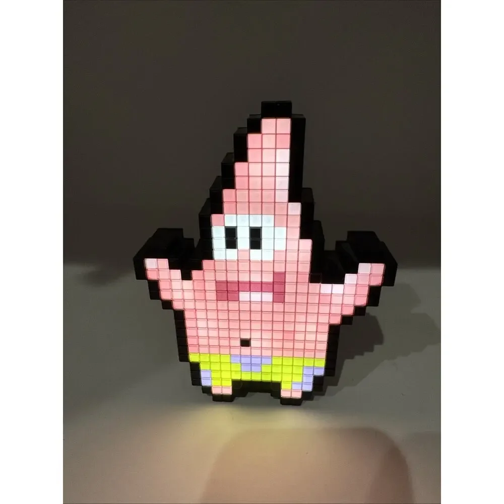 Patrick Star Pixel Pals PDP #051 Nickelodeon‎ Light Up Figure Rare Hard To Find